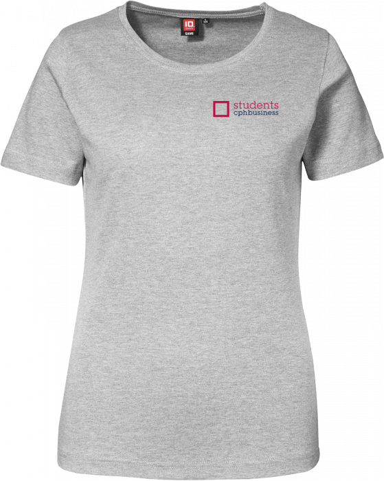 ID - Cphs Interlock T-Shirt (Dame) - Grå Melange